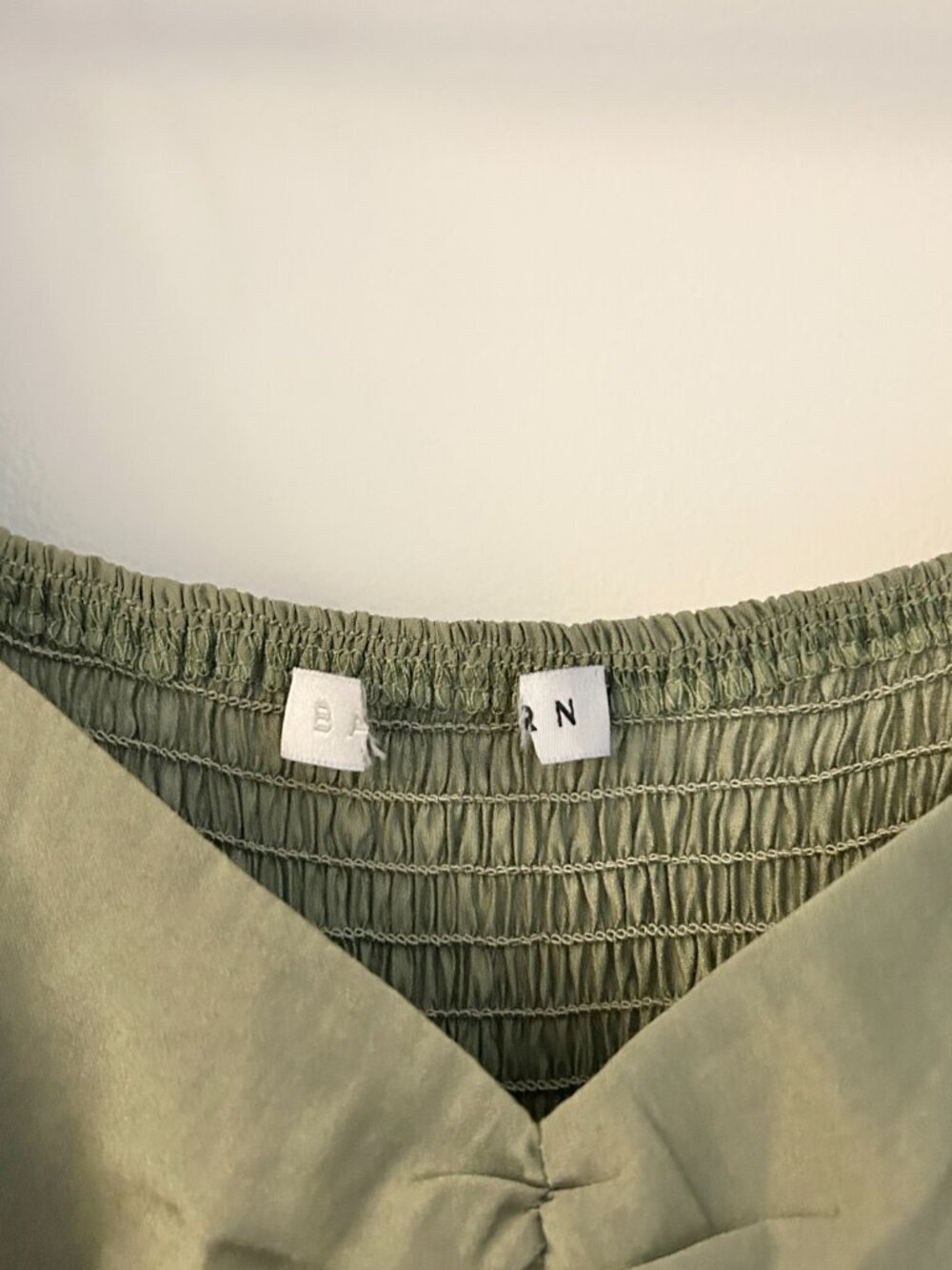 Baltic Born Annalisa Midi Dress in Olive Green Size S NWOT - Picture 6 of 11
